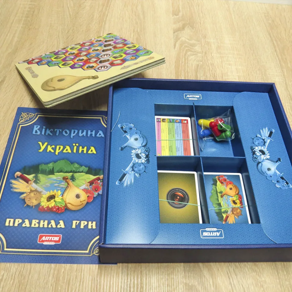 Настільна гра Artos games картон 2х ігрове поле багатоколірне