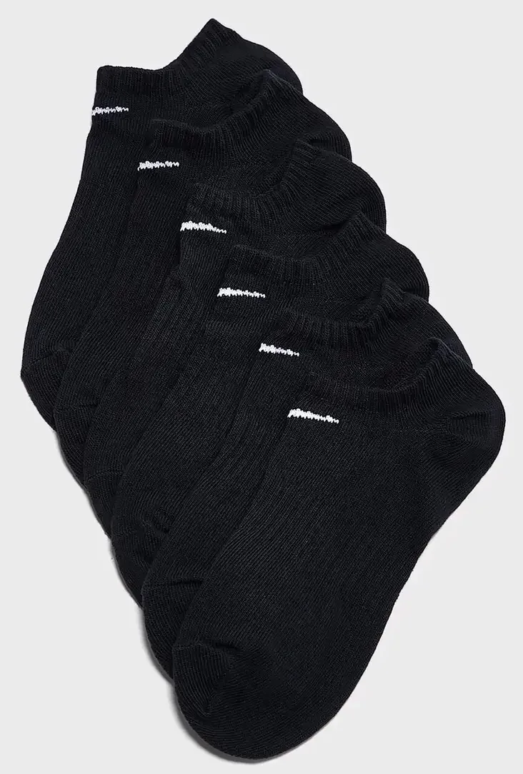 Шкарпетки NIKE бавовна 46-50 чорні унісекс