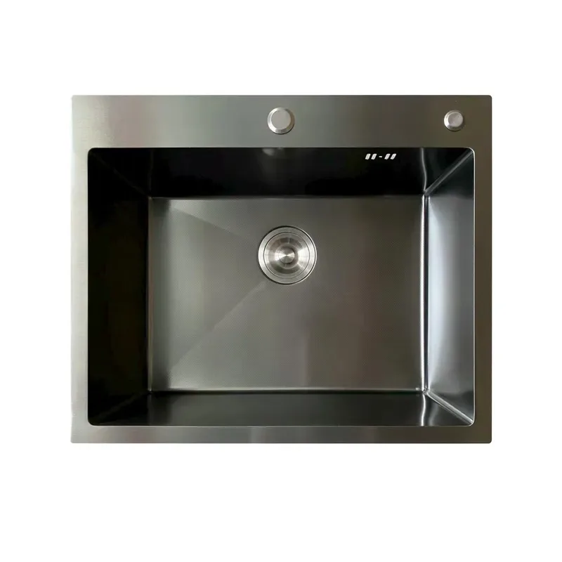 Мойка Mixxus нержавеющая сталь 580х430 мм графит 1 чаша Micro Decor