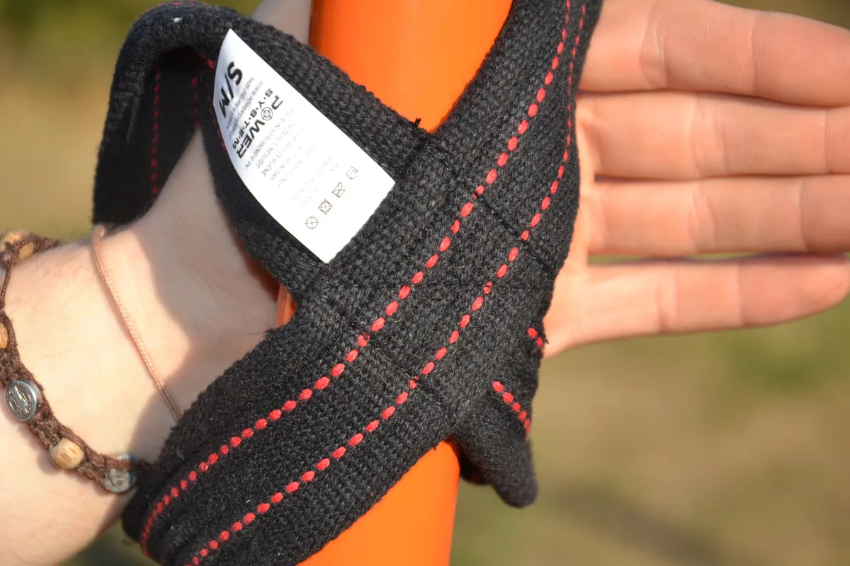 Лямки для тяги Active Point бавовна S/M червоні