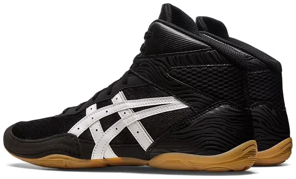 Борцівки Asics штучний нубук 32,5 чорний дітячі