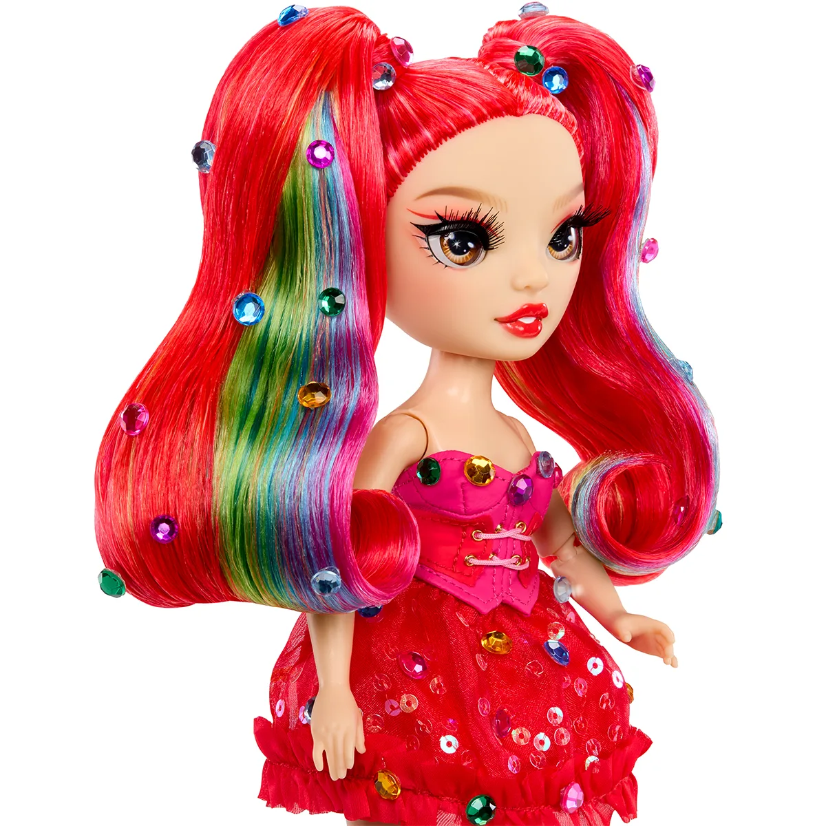 Лялька Rainbow High Be Dazzling комбіновані матеріали 27 см червона