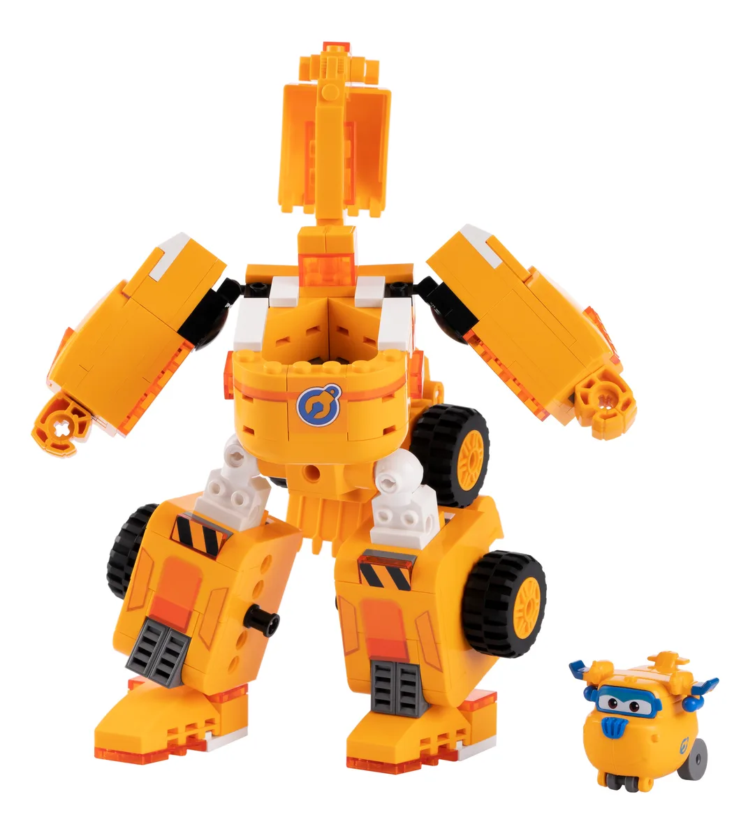 Конструктор-трансформер Super Wings Small Blocks 2в1 Buildable Transforming Vehicle Донні (Donnie)