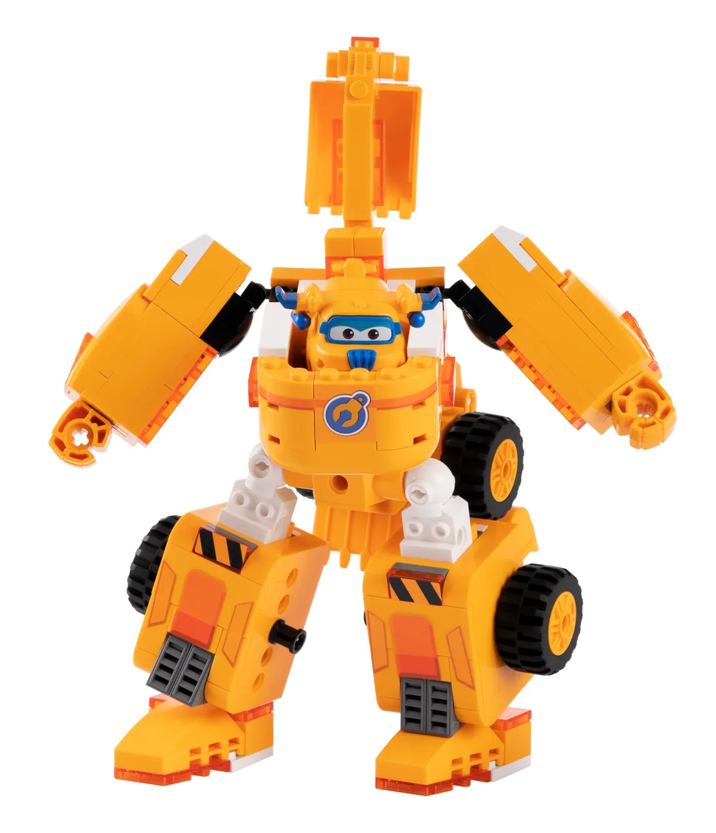Конструктор-трансформер Super Wings Small Blocks 2в1 Buildable Transforming Vehicle Донні (Donnie)