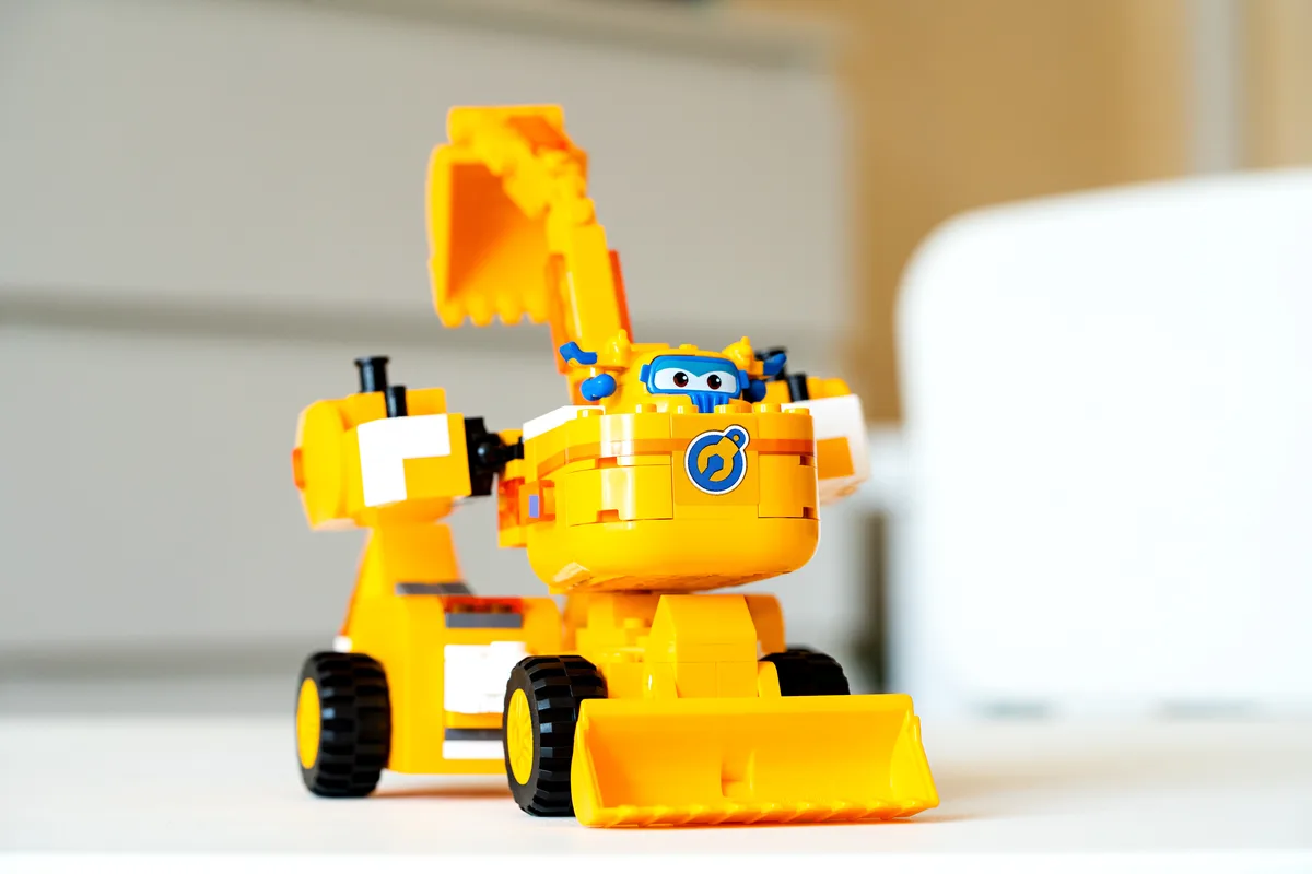 Конструктор-трансформер Super Wings Small Blocks 2в1 Buildable Transforming Vehicle Донні (Donnie)