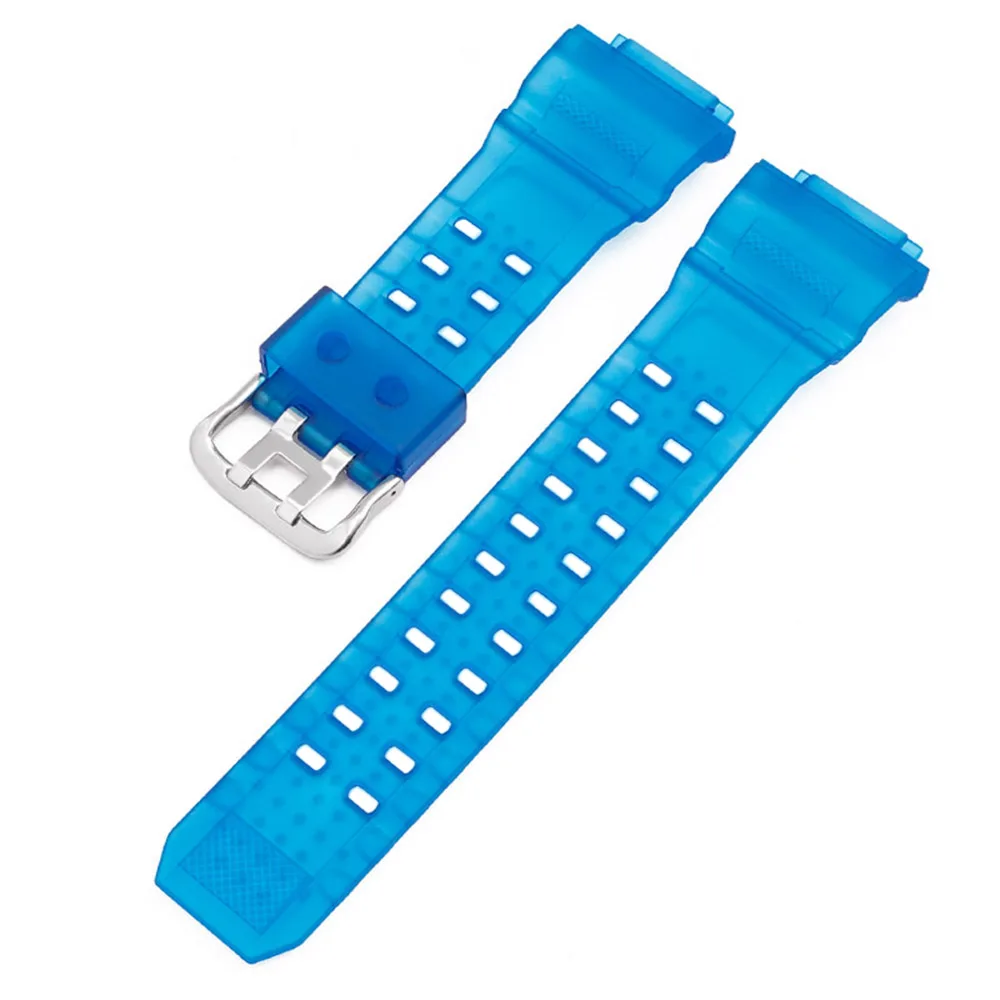 Ремінець Casio полімер 21,1 см синій