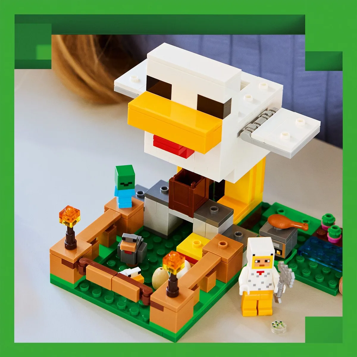 Конструктор LEGO Minecraft Куряча ферма