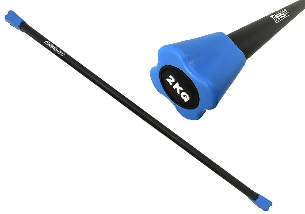 Бодибар EasyFit металевий неопрен 2 кг 122 см