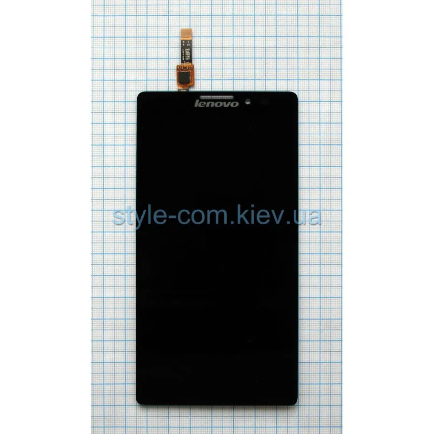 Дисплей Lenovo LCD 5,5 дюймів з сенсорним екраном чорний Original Quality