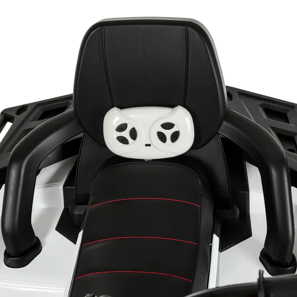 Детский электромобиль Bambi Racer Квадроцикл кожа 117х71х76 см коричневый