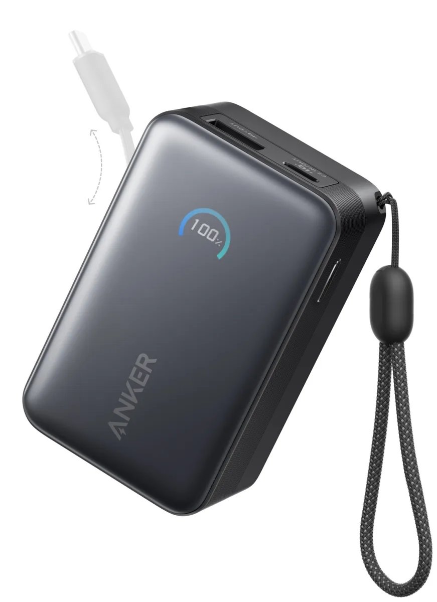 Портативний зарядний пристрій Anker 10000 мАг 45Вт USB-C Чорний