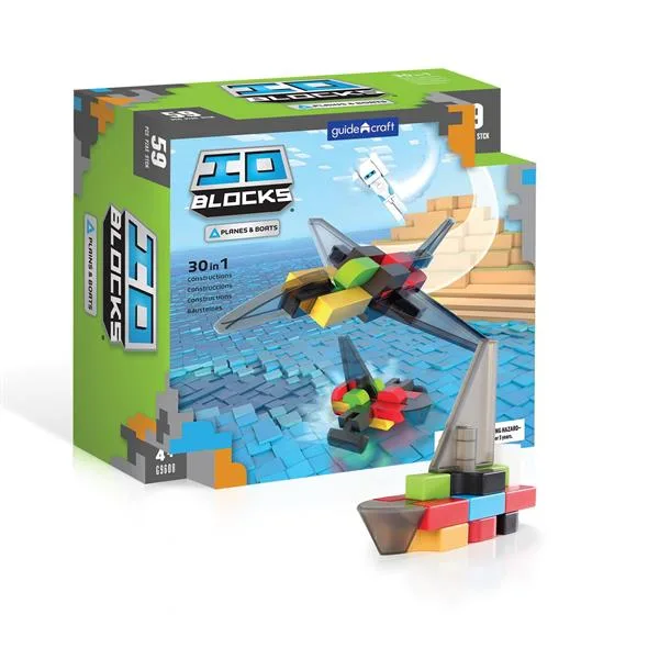 Конструктор Guidecraft IO Blocks 59 деталей різнокольоровий з доповненою 3D реальністю