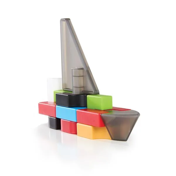 Конструктор Guidecraft IO Blocks 59 деталей різнокольоровий з доповненою 3D реальністю