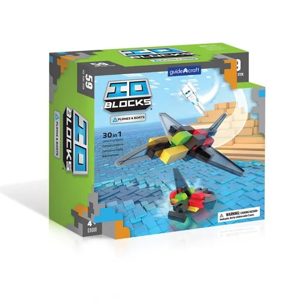 Конструктор Guidecraft IO Blocks 59 деталей різнокольоровий з доповненою 3D реальністю