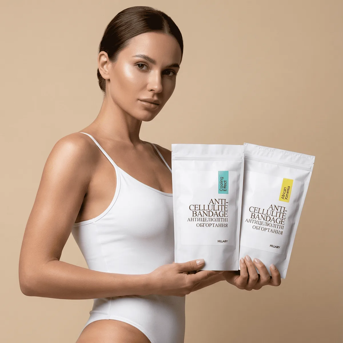 Антицелюлітний набір П'ять видів обгортань Hillary Five-Way Cellulite Defeat
