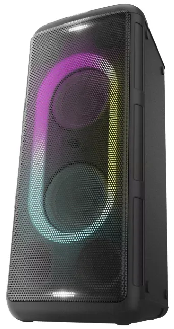 Мінісистема Panasonic 1000 Вт чорна Bluetooth USB AUX 280х650х315 мм
