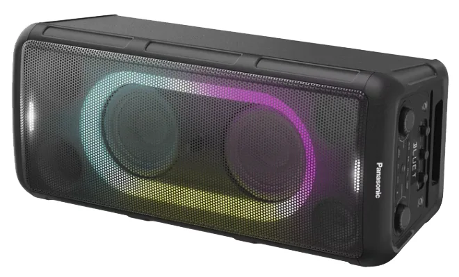 Мінісистема Panasonic 1000 Вт чорна Bluetooth USB AUX 280х650х315 мм