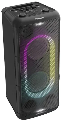 Мінісистема Panasonic 1000 Вт чорна Bluetooth USB AUX 280х650х315 мм
