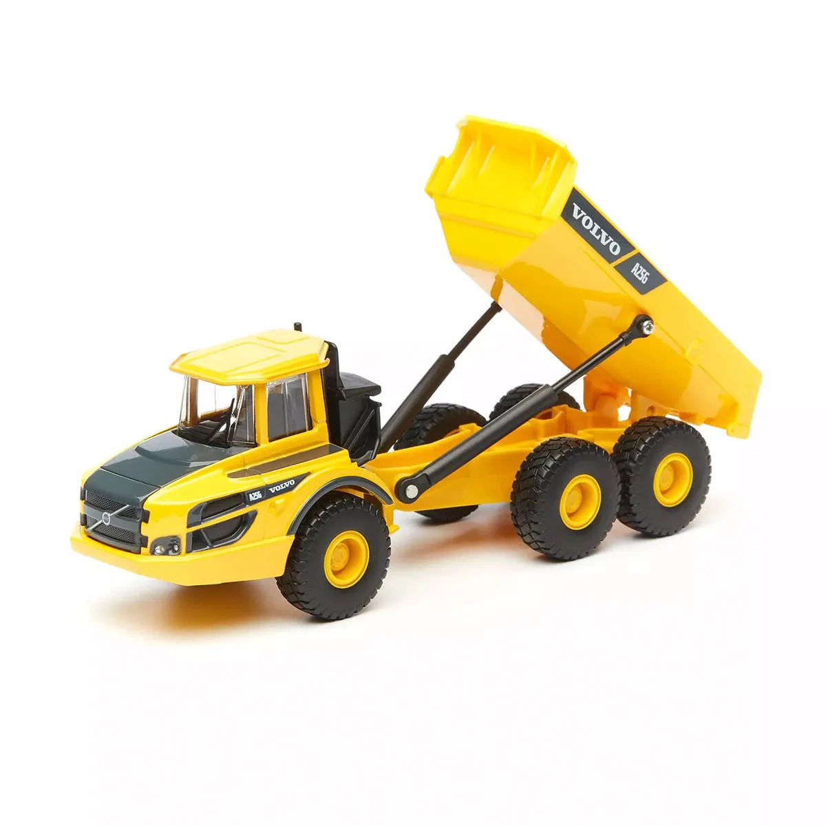 Самоскид Bburago метал 1:50 жовтий чорний