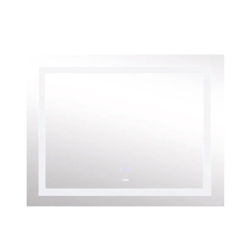 Дзеркало Lidz Kubis 1000x800 мм LED підсвічування Touch антизапотівання алюміній/пластик