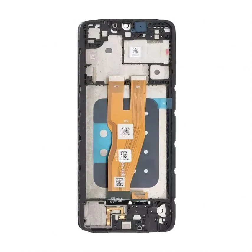 Дисплей Samsung LCD 6,5 дюймів чорний з тачскріном і рамкою Service Original