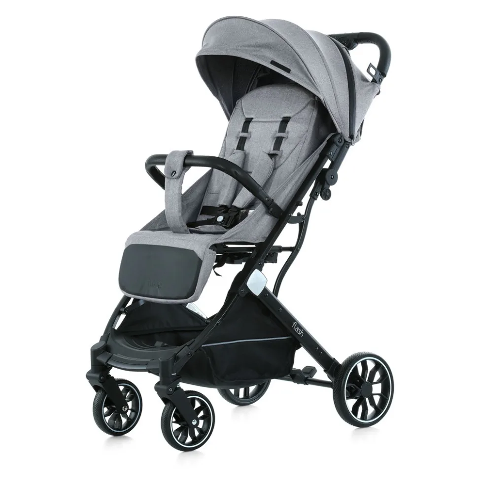 Прогулянкова коляска FLASH M 5727-1 60х20х42 см комбінована сірий