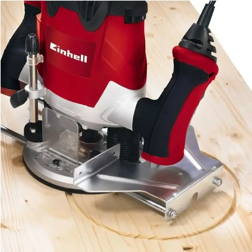 Фрезер Einhell TE-RO 1255 E 1200Вт, цанга 6 та 8мм, 11000-30000 об/хв, вага 3.3 кг.
