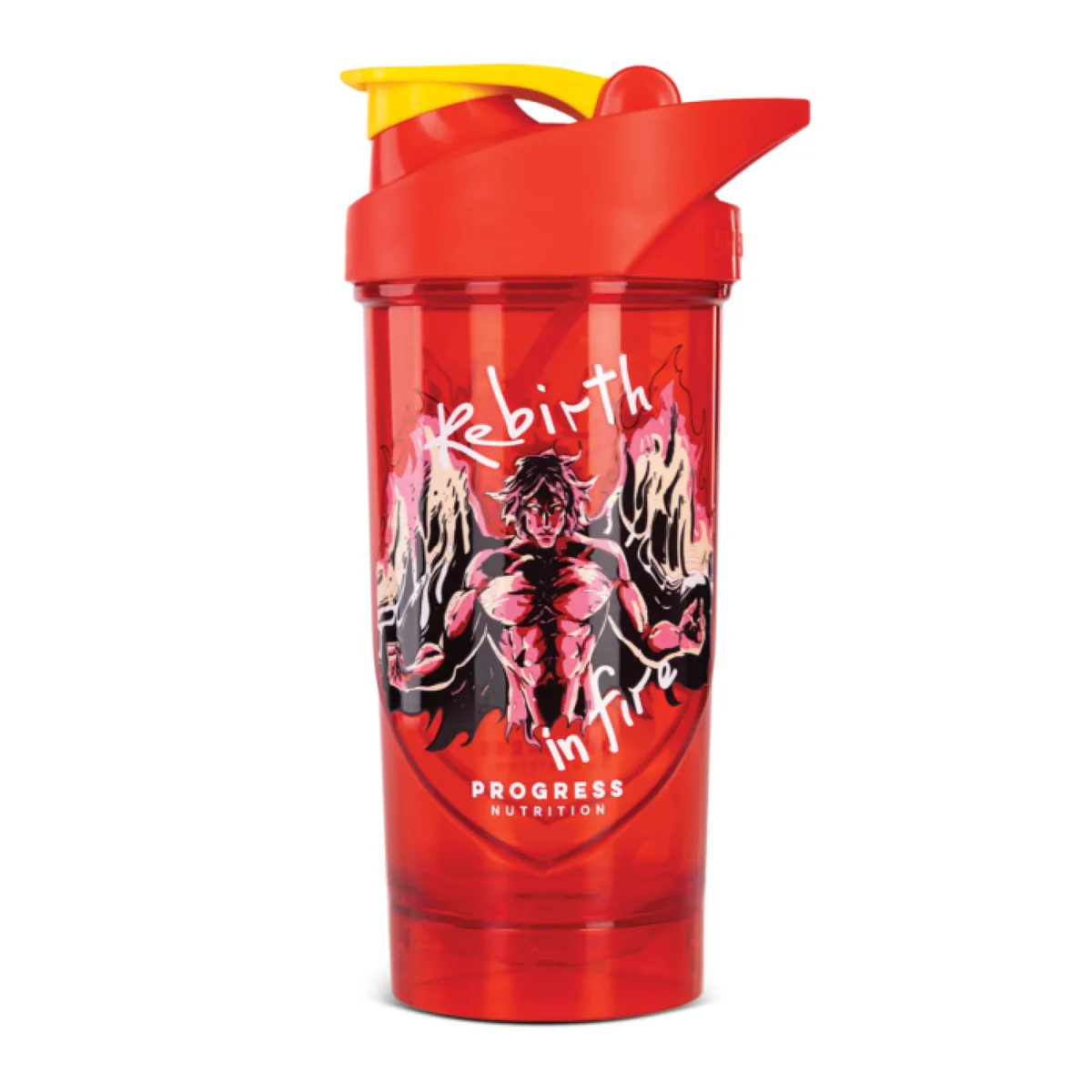 Progress Nutrition Shaker 700ml Пластик Червоний