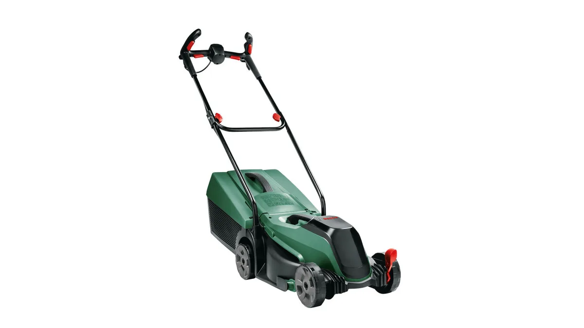 Акумуляторна газонокосарка Bosch CityMower 18V-32-300, 18В, 32 см, 31 л, висота трави 30-60 мм, вага 8.8 кг, без батареї та зарядн
