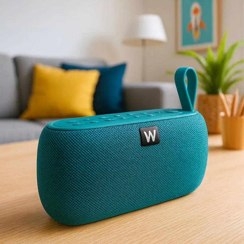 Портативна колонка WALKER Bluetooth 5Вт 189х64х84 мм Зелена