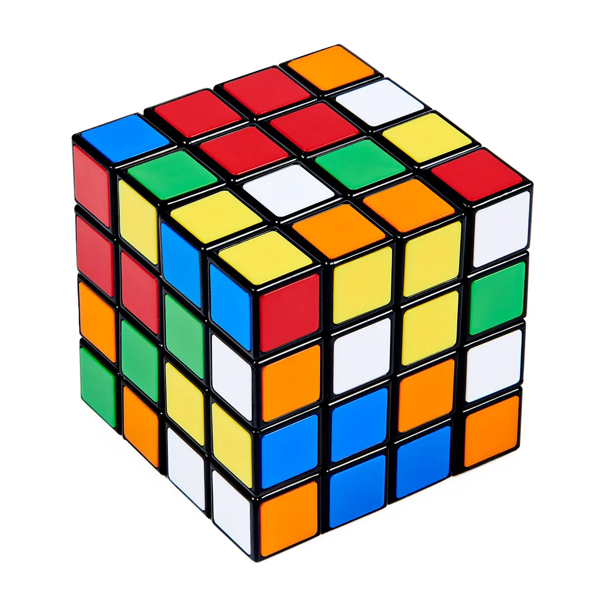 Головоломка Rubik's Кубик 4х4 Полімерні матеріали Чорний