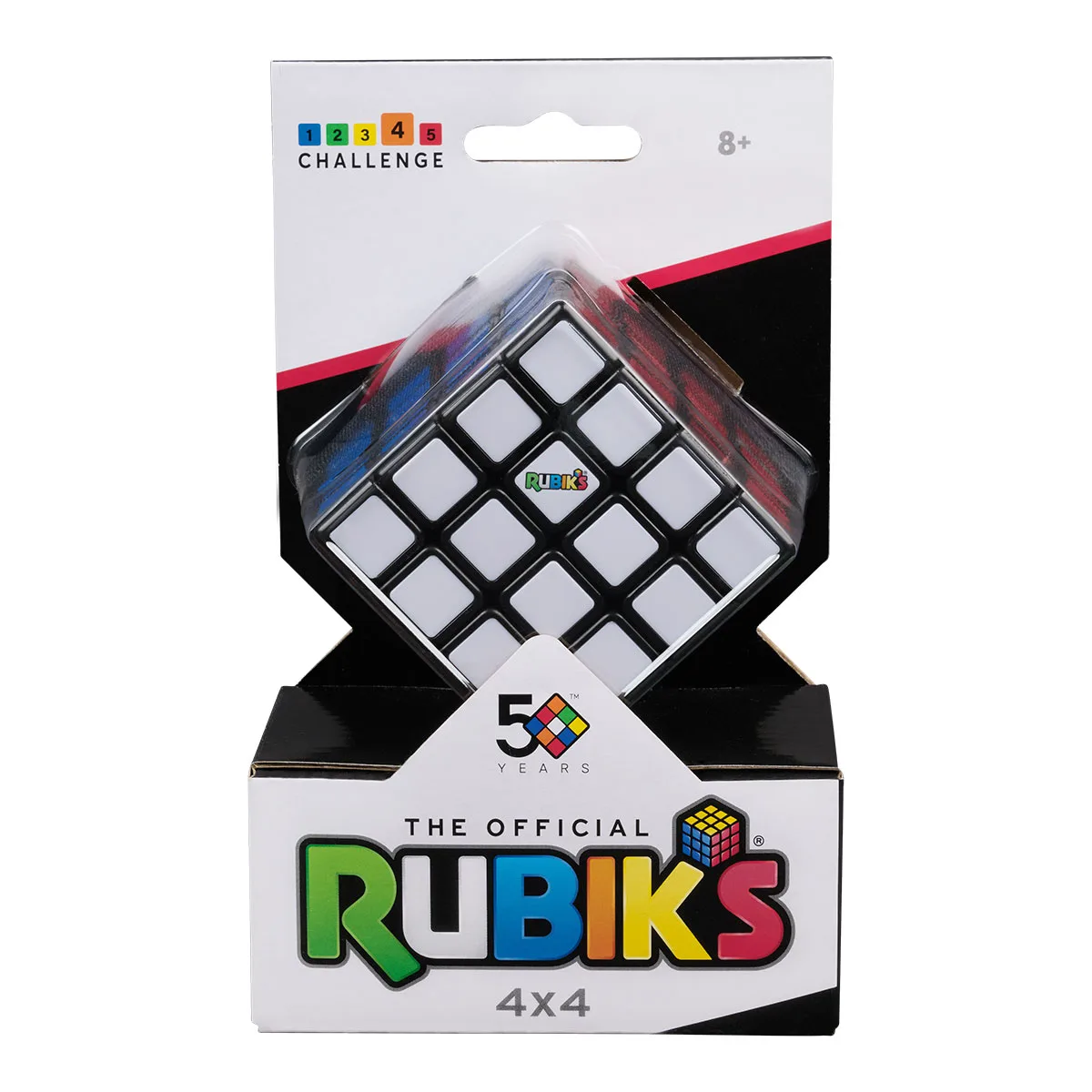 Головоломка Rubik's Кубик 4х4 Полімерні матеріали Чорний