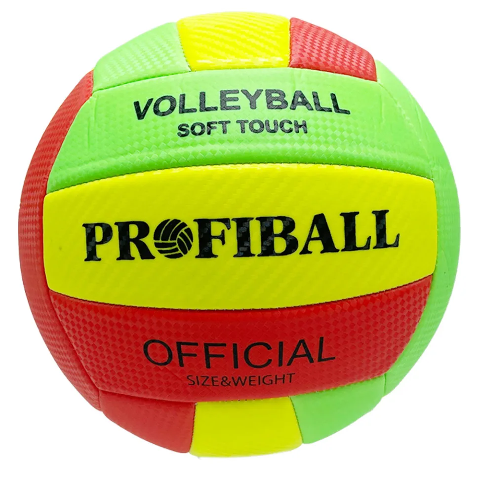 Волейбольний м'яч Profiball з синтетичних матеріалів розмір 5 червоний