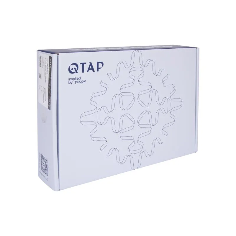 Змішувач для раковини одноважільний Qtap Capricorn латунь хром 165х105 мм