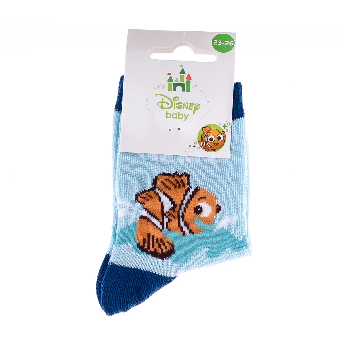 Шкарпетки NEMO 57% бавовна 19-22 синій