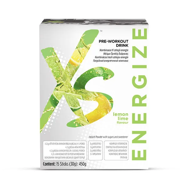 XS™ Pre-Workout Drink Тройной энергетический комплекс (15 саше) Амвей
