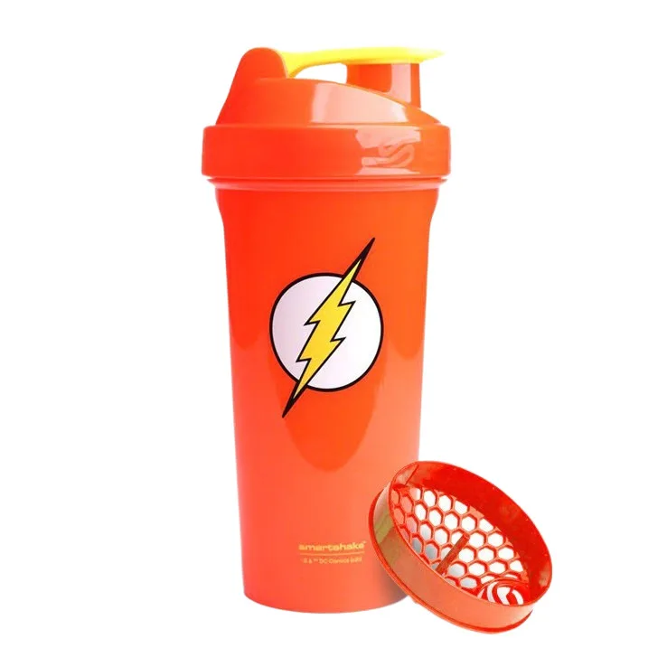 Шейкер спортивний SmartShake пластик 800 мл Помаранчевий