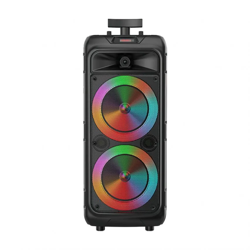 Портативна колонка 30W Bluetooth 4500mAh 260х250х595 мм Чорна