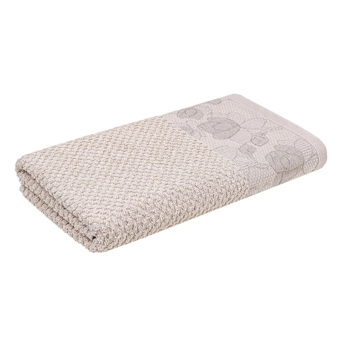 Рушник махровий Home Line 50х90см бавовняний бежевий