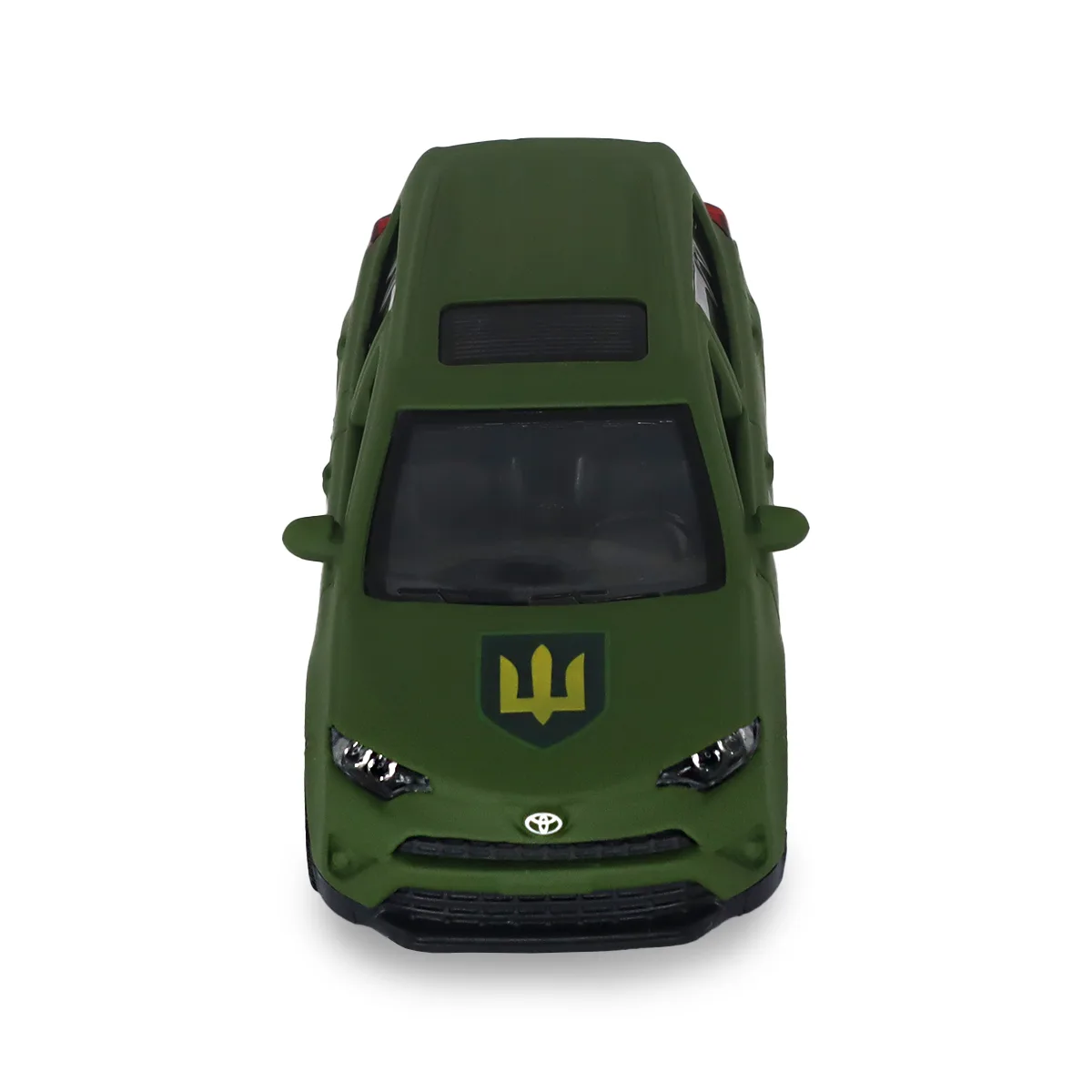 Автомодель TechnoDrive метал 12х4,5х5,5 см Шеврони Героїв Сухопутні війська ЗСУ