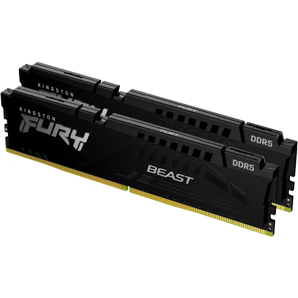 Пам'ять ПК Kingston DDR5 32GB KIT (16GBx2) 5600 FURY Beast