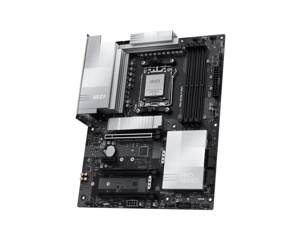 Материнcька плата MSI PRO X870E-P WIFI sAM5 X870E 4xDDR5 M.2 HDMI Wi-Fi BT ATX