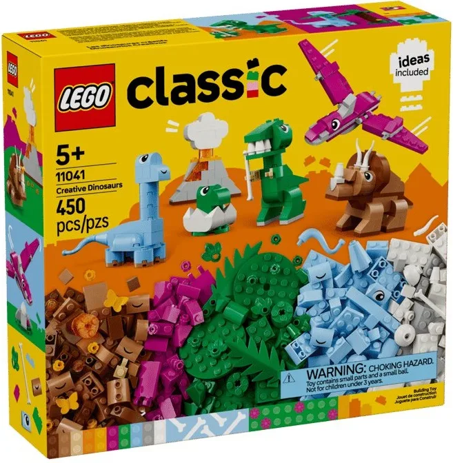 Конструктор LEGO Classic різнокольоровий 5+ Творчі динозаври