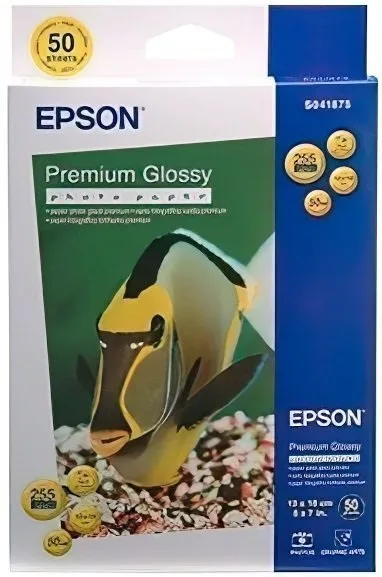 Папір Epson A4 Premium Glossy Photo Paper, 50арк.