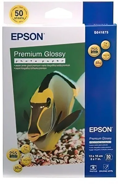 Бумага Epson A4 Premium Glossy Photo Paper, 50л.