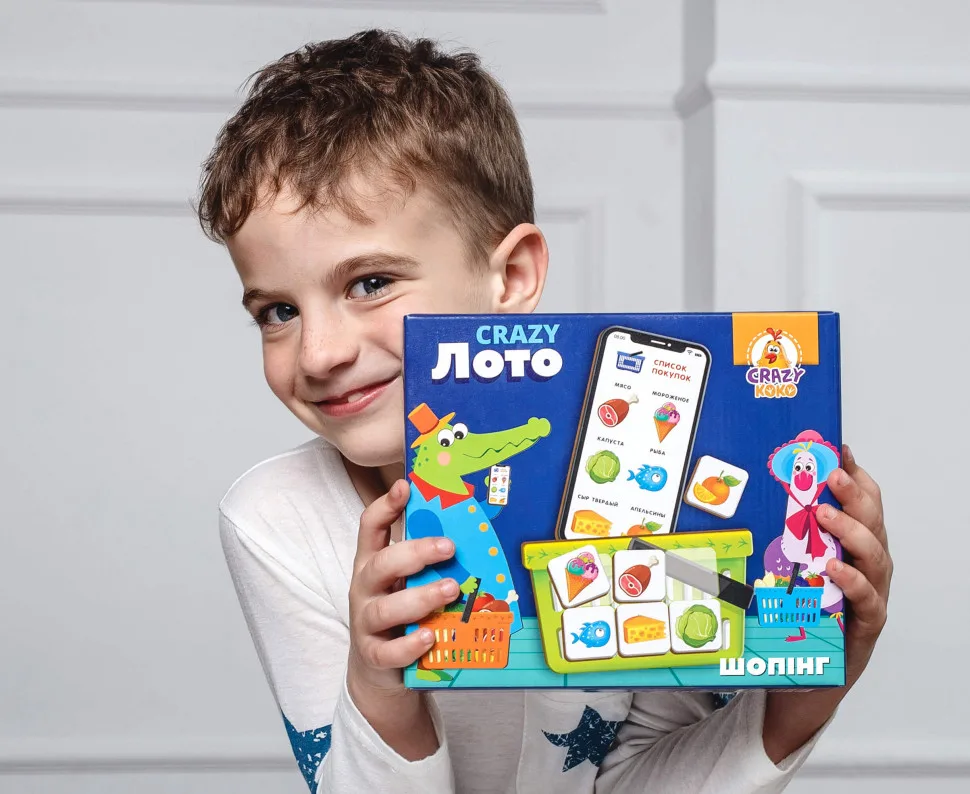 Дитяча настільна гра Vladi Toys картон 207х180х50 мм багатокольорова