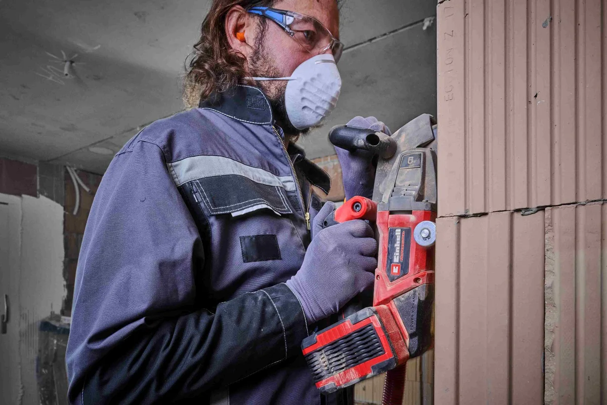 Акумуляторний борозник Einhell Professional TP-MA 36/30 Li BL - Solo PXC 36В, диски 125мм, паз 8-30мм, глибина прорізу.