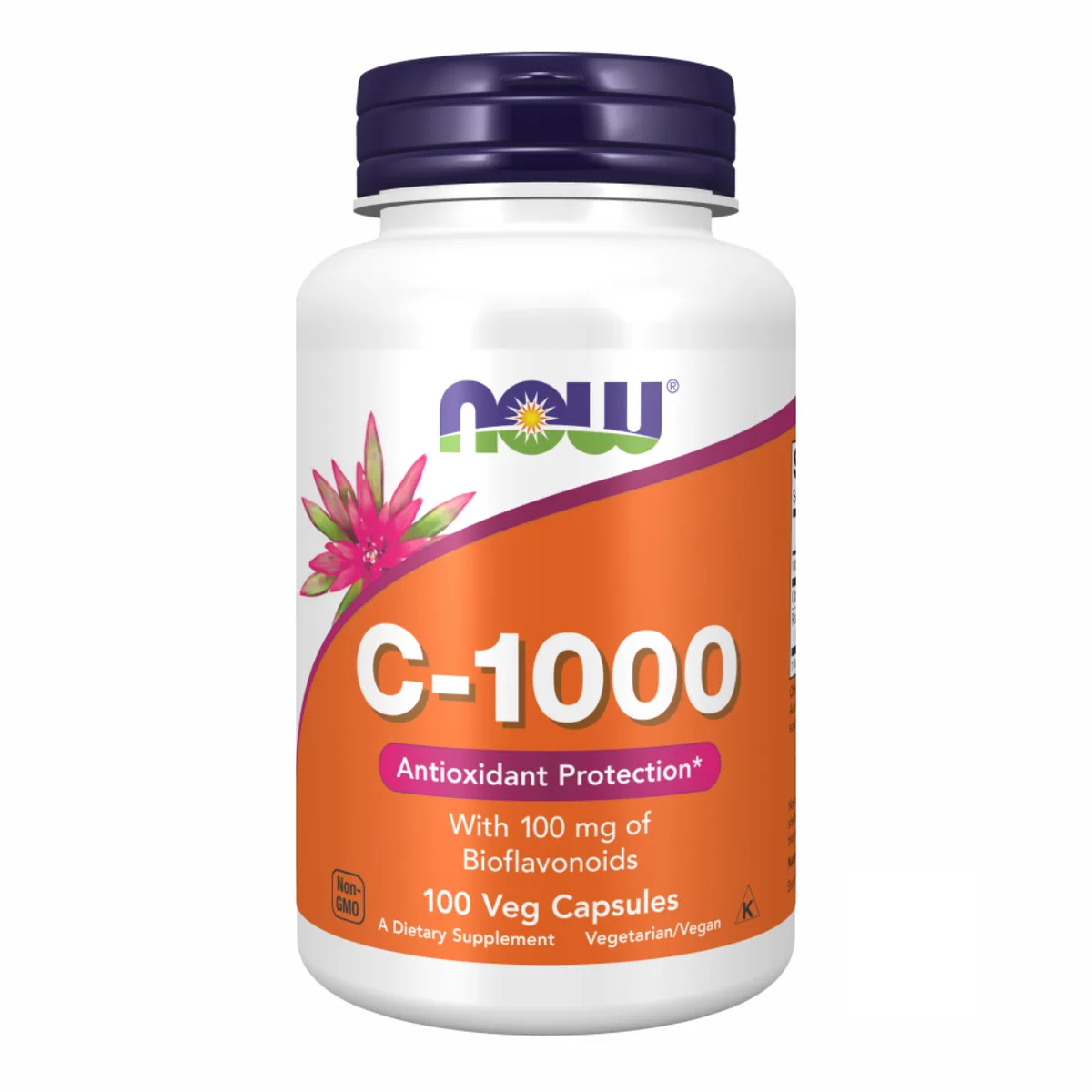 Вітамін C 1000 мг Now Foods вегетаріанські капсули 100 шт