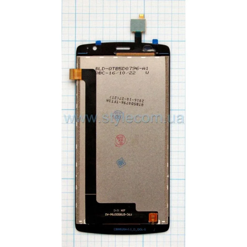 Дисплей ZTE TFT 5 дюймів сірий з сенсорним екраном High Quality