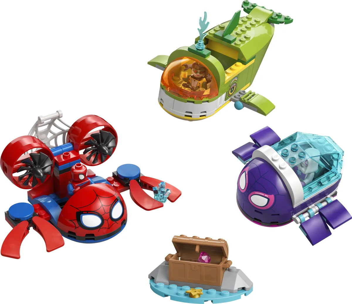 Конструктор LEGO Spidey Павук: Підводні транспортні засоби